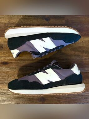 New Balance 237 Black Grey - Women Size 8W (6.5M) SUMMER STEAL Running Sneakers